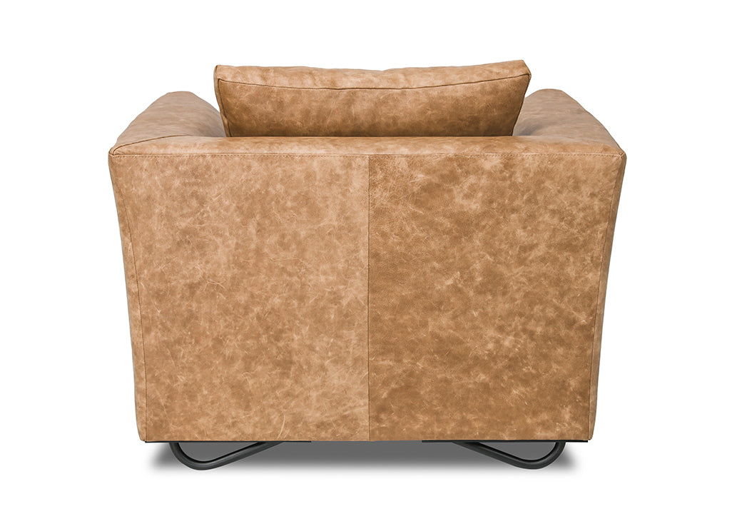 Sessel Epic, Leder OLLY - Beige