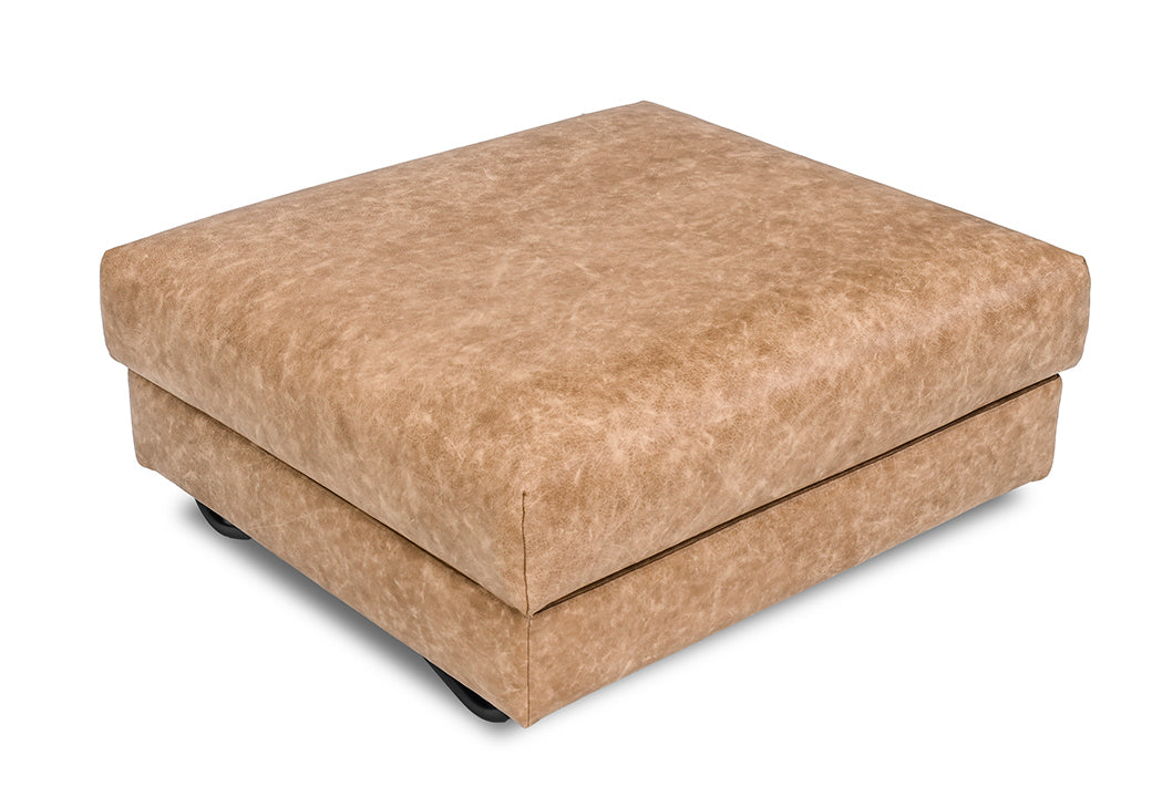 Hocker Epic, Leder OLLY - Beige