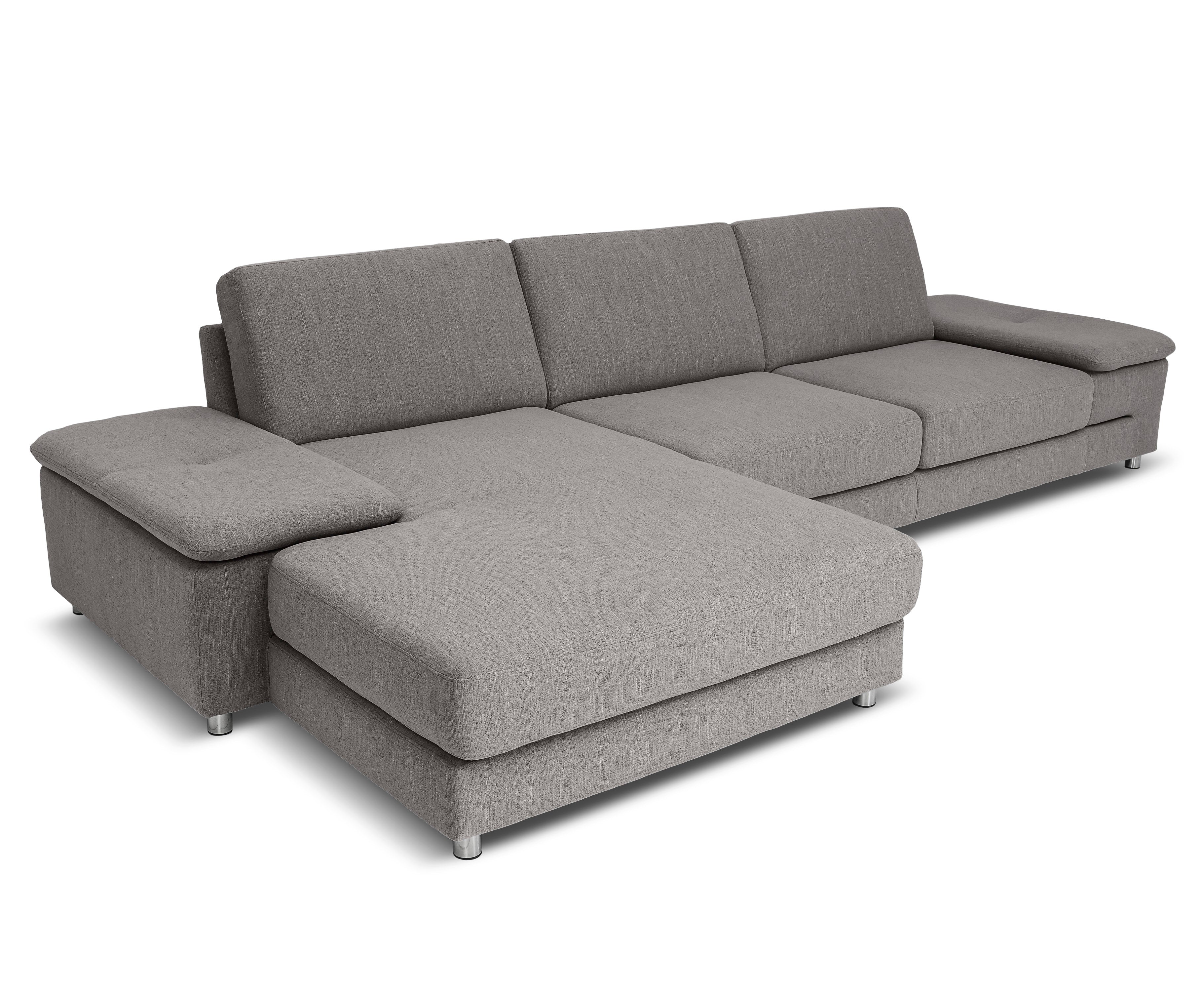 Ecksofa Infinity, Stoff RONDA - Grau