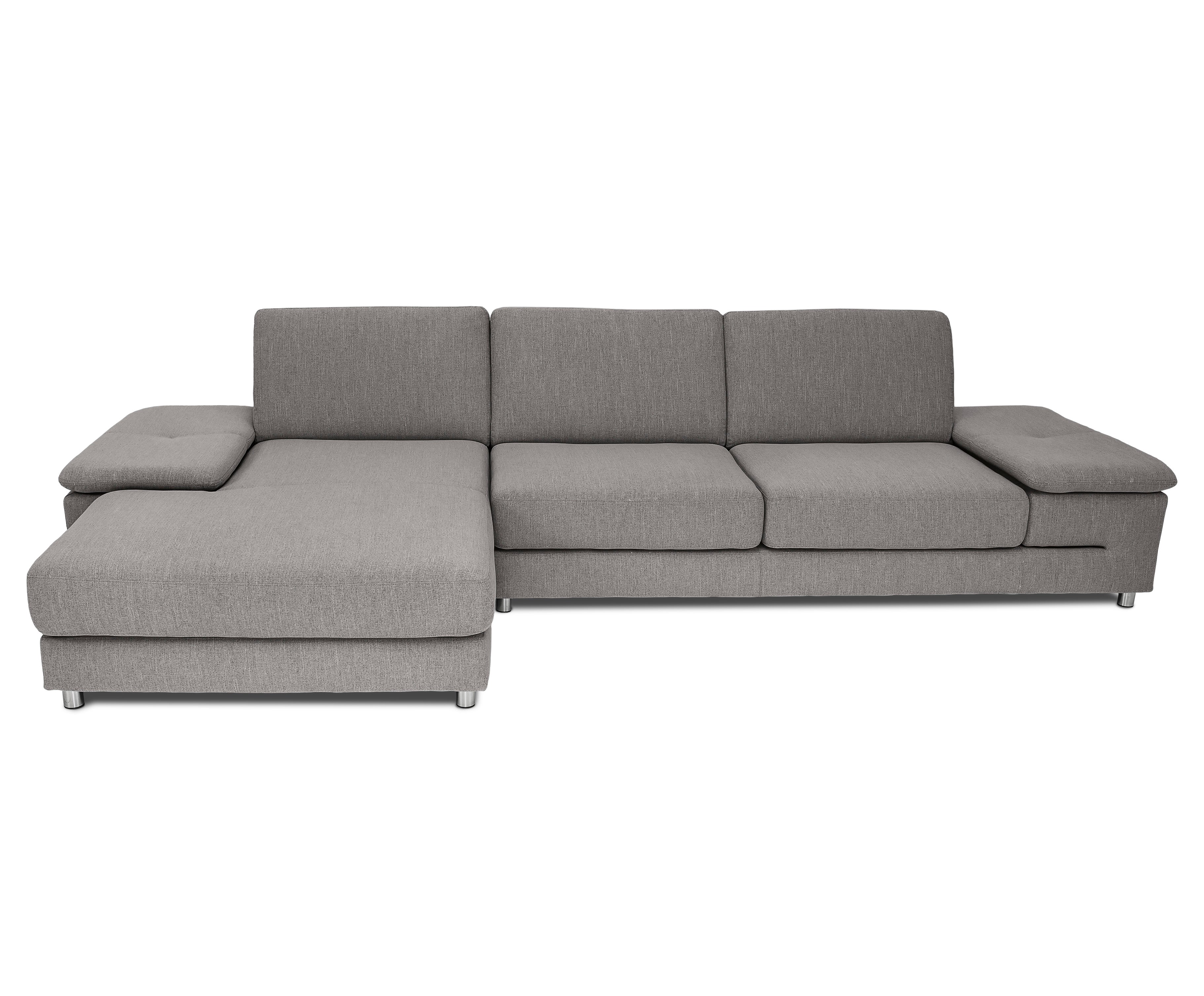 Ecksofa Infinity, Stoff RONDA - Grau