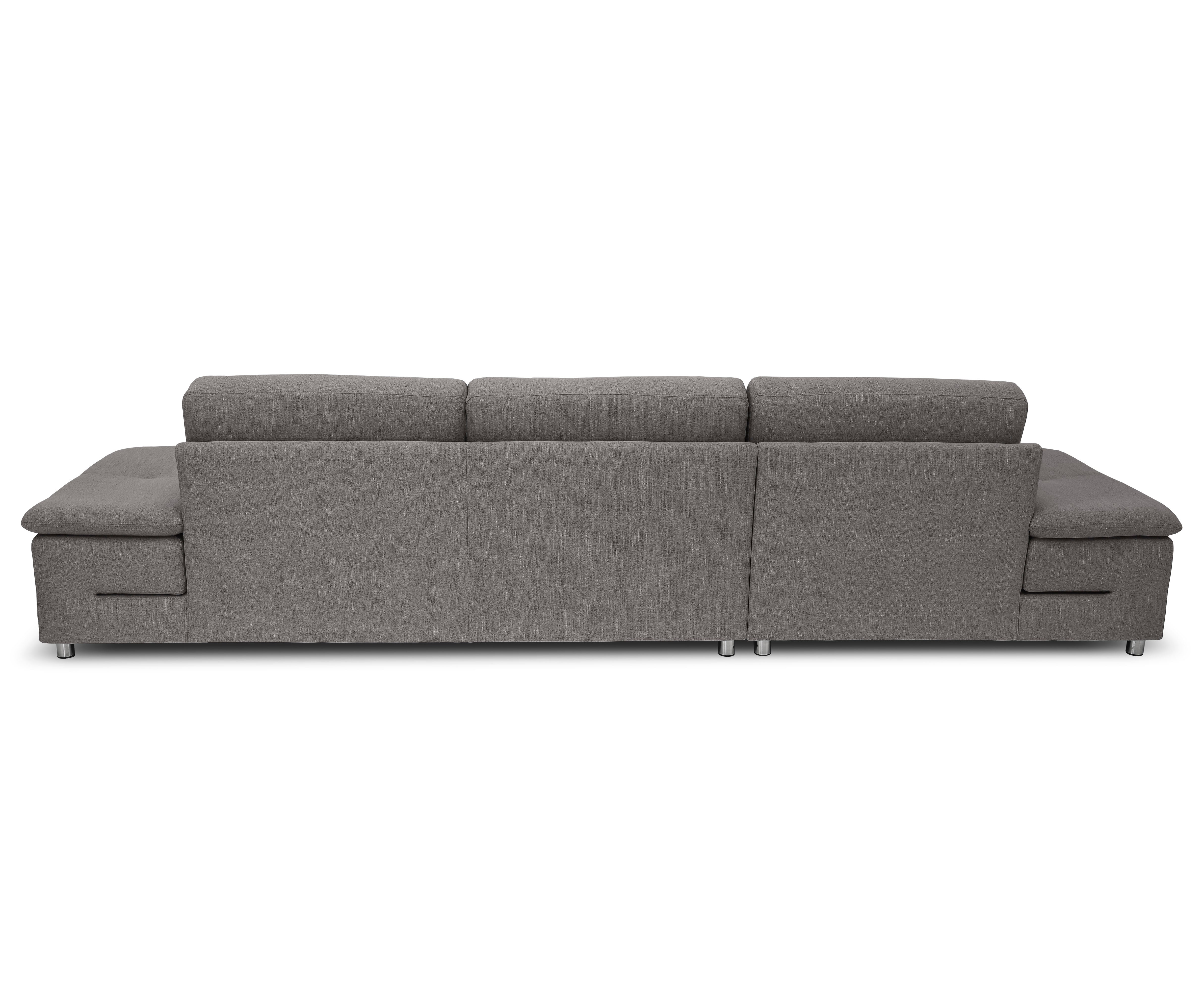 Ecksofa Infinity, Stoff RONDA - Grau