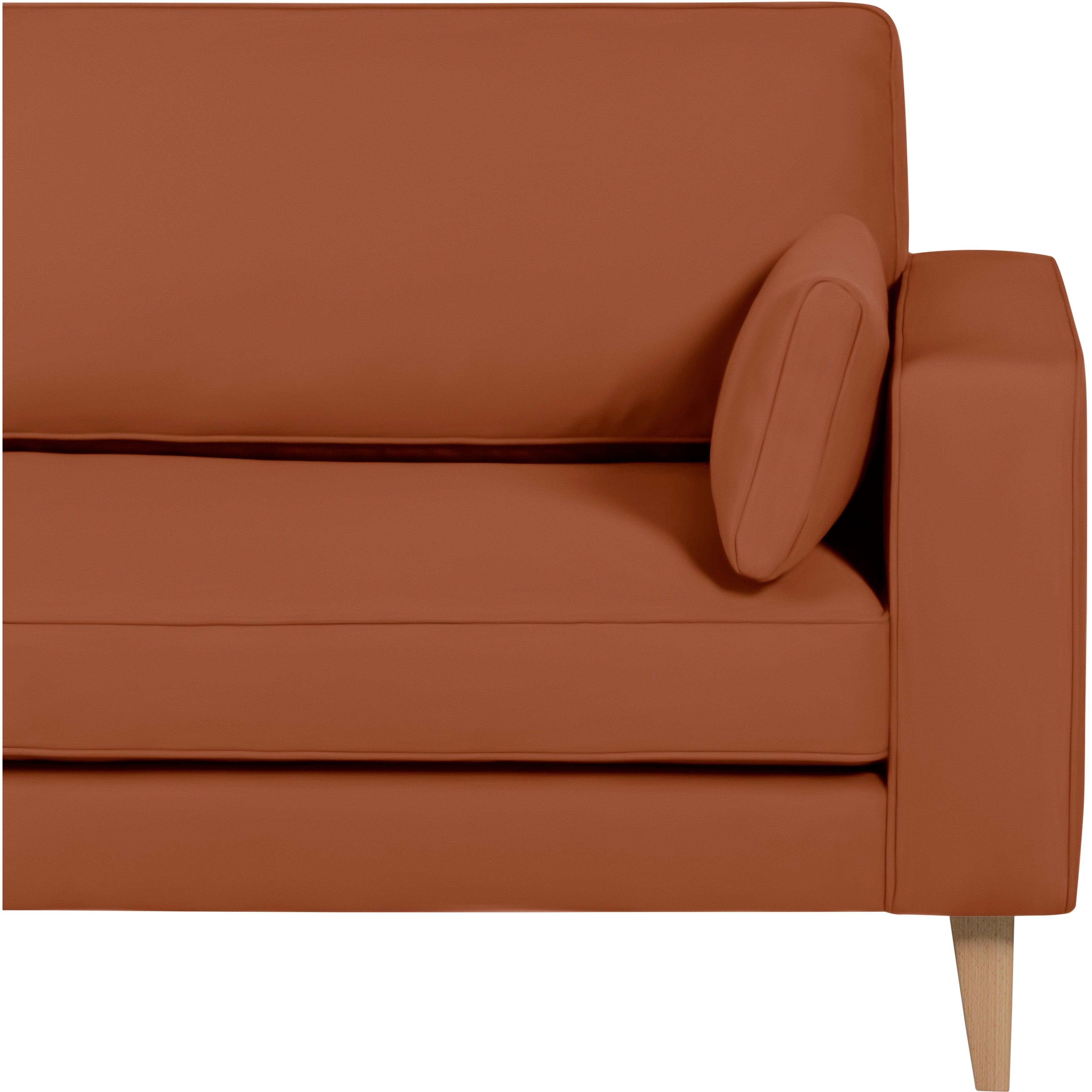 3-Sitzer Sofa Austin, Echtleder Comfort