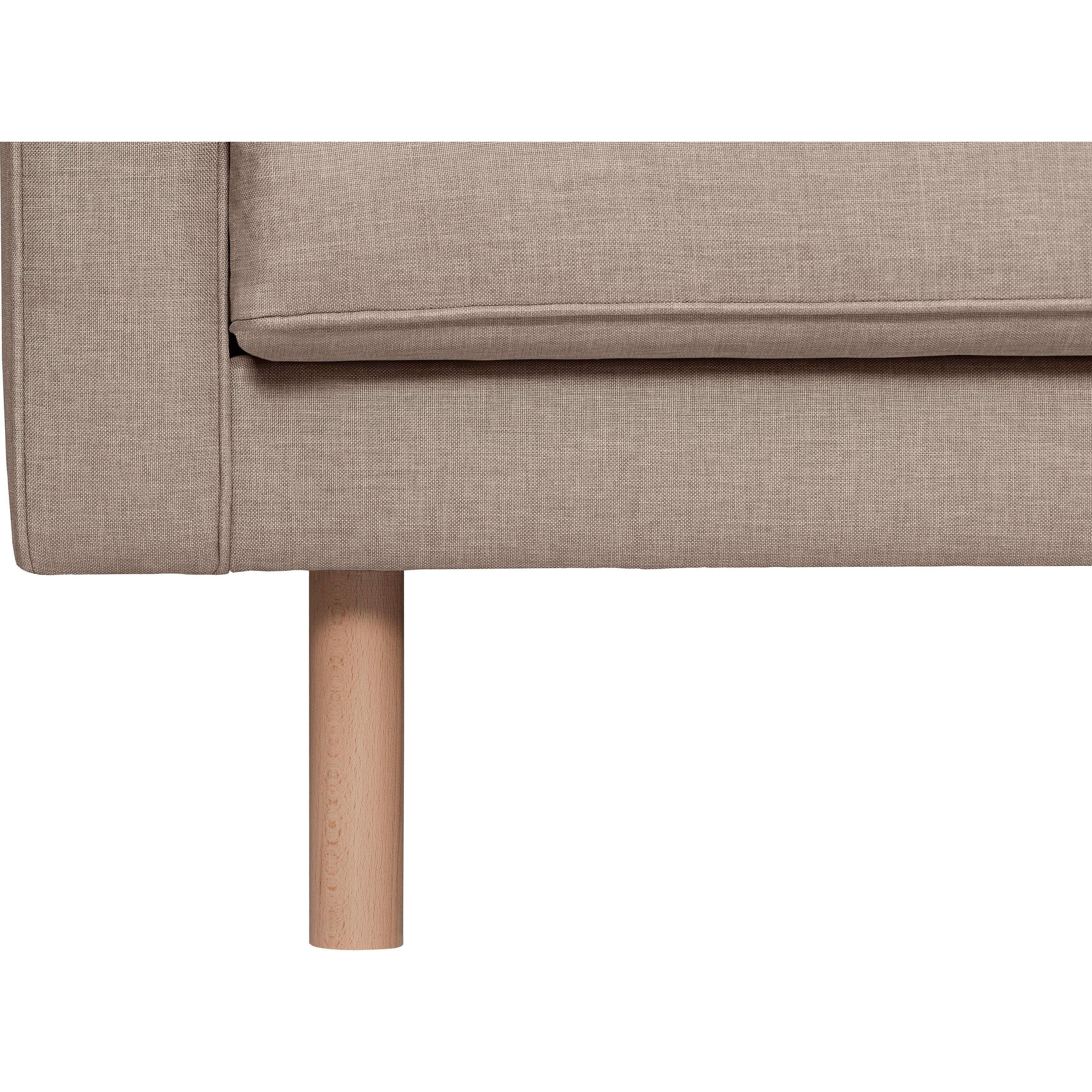 2-Sitzer Sofa Tampa, Flachgewebe Sawana - Beige