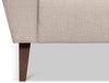 2-Sitzer Modesto, Flachgewebe LISA - Beige